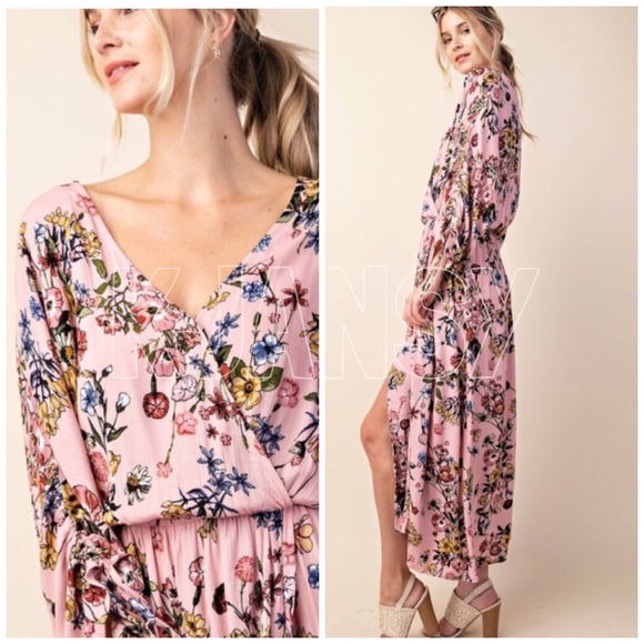 RESTOCKED! 5⭐️ BESTSELLER HAYDEN FLORAL DRESS - Picture 3 of 8